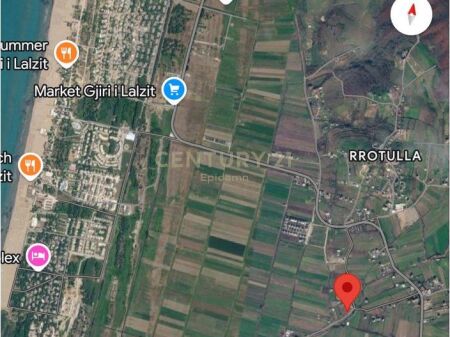 OBJECT IN CARCASS PHASE 400 m² LAND FOR SALE - Gjiri i Lalzit 145,000 €