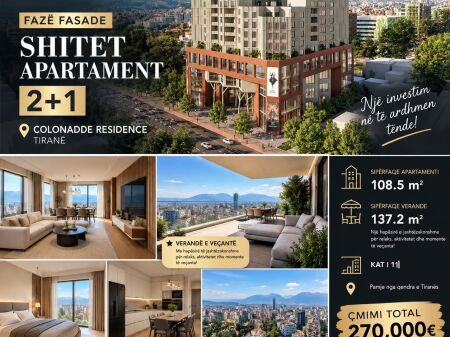 APARTMENT 2+1+2+VERANDA FOR SALE