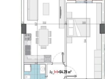 Hima Residence, Paskuqan Apartment 1+1