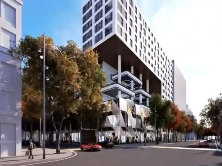 Bulevardi i Ri, tek San Paulo Boulevard Rezidence shitet apartament 1+1 Tirana ID 5661