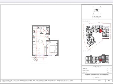 North Residence, Paskuqan For Sale, Apartment 1+1