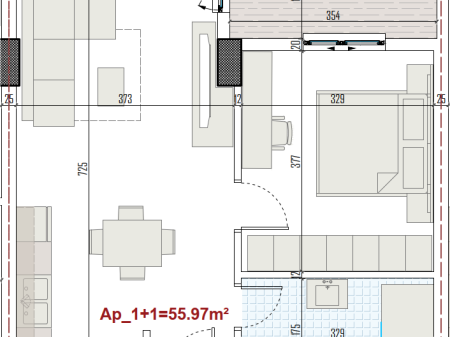 Apartament 1+1