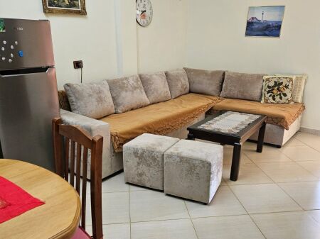 In the Jordan Misja area, a 2+1 furnished apartment is for rent. 500 Euro