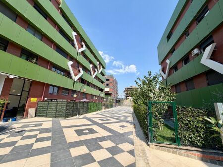 OCCASION! Apartment 1+1 +veranda for sale in the Residence "Kodra e Diellit" - British High School