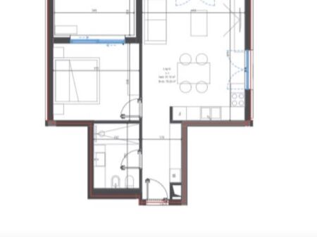 Shitet apartament 1+1 Square Village Dhermi