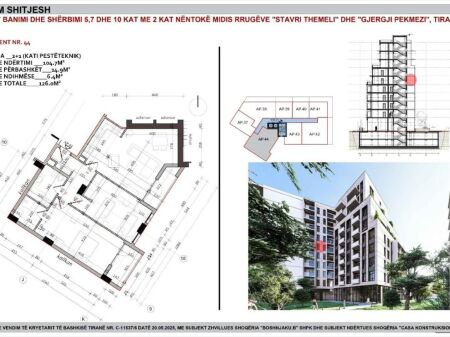 Vendita | Apartament 2 + 1 | 21 Dhjetori | 227000 €