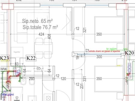 Shitet Apartament 2+1