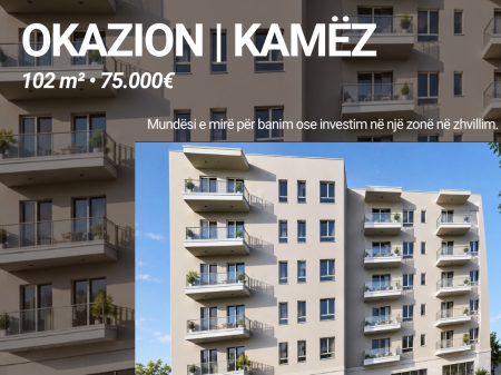 2+1 ne shitje Okazion!! Kamez
