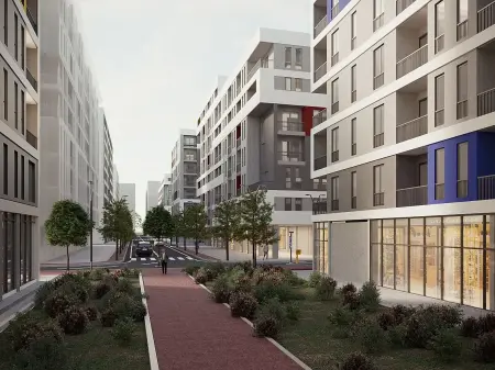 Apartment 2+1 with Veranda for Sale - Univers City, Qtu