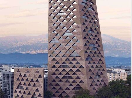 Apartment 2+1 for sale at Tirana Tower, "Xhanfize Keko" Street near TV Klan.