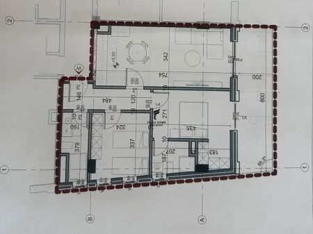 FOR SALE APARTMENT 2+1+2 SIRI KODRA 145,000 EURO FH-96385