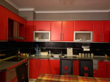 🏢Astir, near Univers Lounge, apartment 2+1+2 for rent, furnished 55,000 Leke (Gross)
