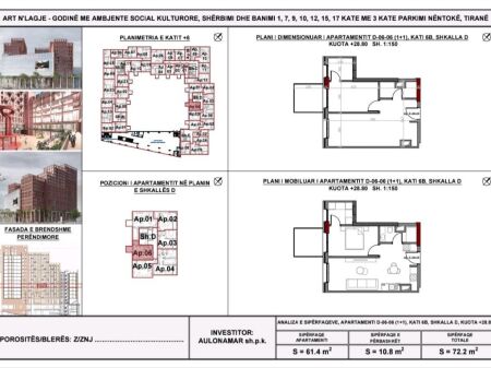 Apartment 1+1 for sale