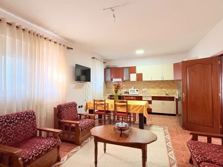 For rent first floor of a private house 2+1+ parking space, Near Foto Durresi