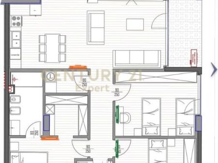 Rezidenca Forest Shitet apartament luksoz