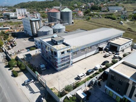 INDUSTRIAL WAREHOUSE + OFFICE FOR RENT | VORË–FUSHË KRUJË