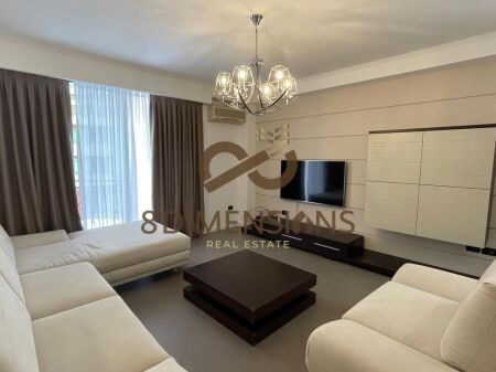 Apartment 2+1+2 for rent near the University Bookstore in the Blloku area in Tirana (ID D8241A-305 )