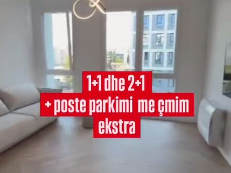 Jepet apartamente 1+1 me qira tek Rruga Jordan Misja , Bulevardi i Ri .