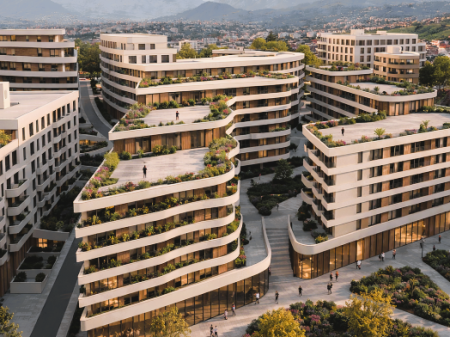 🌇Apartment 2+1 for sale with Area:118.83 m², Aluna Complex🗝️