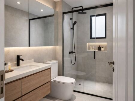 Ne Bllok, jepet me qera apartament 2+1.