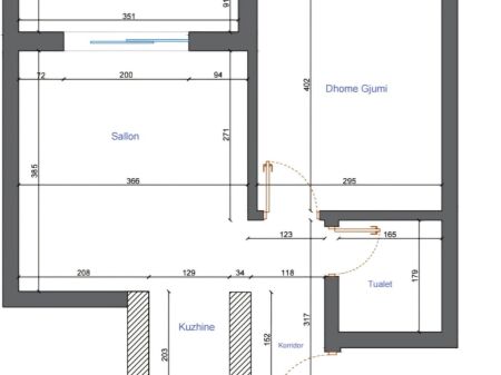 Appartamento 1+1 in vendita presso il Complesso Oasis, Astir, Nuovo Anello, Yzberisht.
