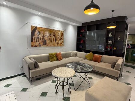 FOR RENT APARTMENT 3+1+2 + 2 PARKING SPOTS AT DELIJORGJI COMPLEX