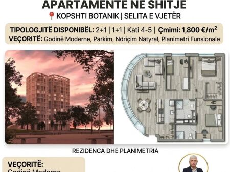 Shitet 1+1 Kopshti Botanik Xhamia