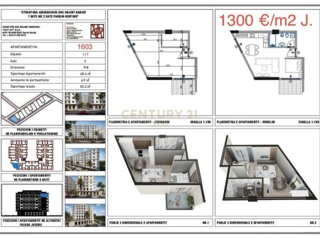 Shitet apartament në Rezidencën "Blue Horizon" , Qerret – Pagesë me Këste !