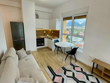 Ne zonen e Ali Demit Rezidenca Kadiu jepet me qera apartament 1+1,i sapo mobiluar.45,000Leke