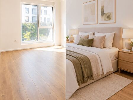 Apartament 1+1 Gati per Banim