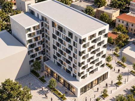 Shesim Apartament 2+1+2 - Bathore, Pedonalja e Bathores
