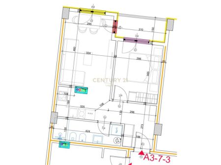 Apartament 1+1 ALUNA 1 PASKUQAN
