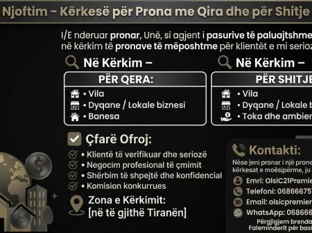 Njoftim për Pronarët! 