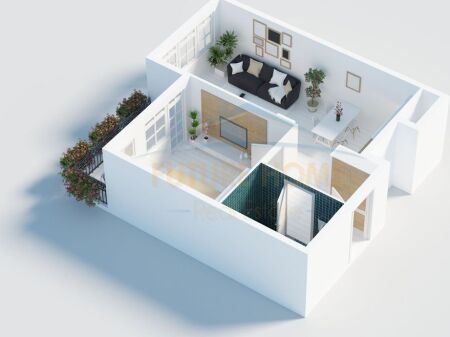 Shitet, Apartament 1+1, Rruga Haxhi Dalliu, Tiranë.