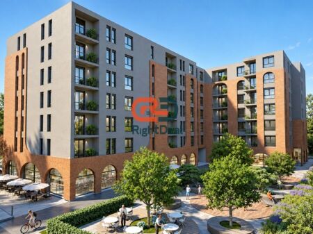 In Paskuqan, at Monark Residence, Apartment 1+1 with Perfect Floor Plan for Sale !