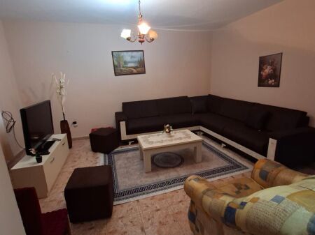 OCCASION! At 21-Dhjetori, a furnished 1+1 apartment is for rent. Price 40,000 Lek
