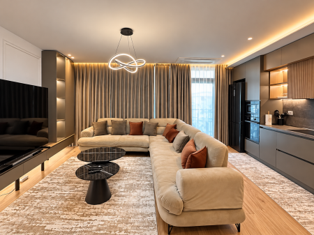 Jepet me qira apartament 2+1+2 tek Lake View Residence