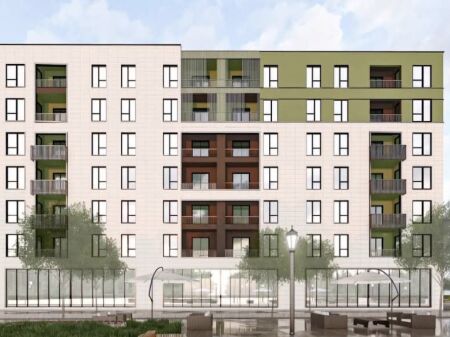Shitet apartament 2+1+2 tek Paion Residence , Paskuqan .  