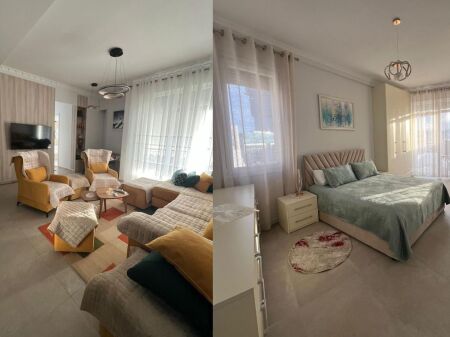 Apartament 2+1+2 + Ballkone me Qira – Kafe Flora (Afer Qendrës së Tiranës) !