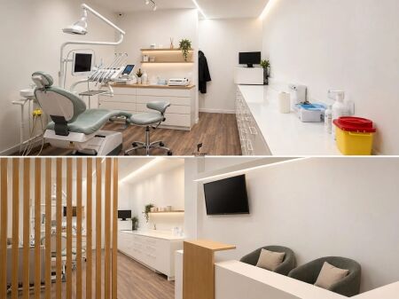 DENTAL CLINIC FOR RENT 40 M2 DINAMO STADIUM 80,000 LEKE FH-98051