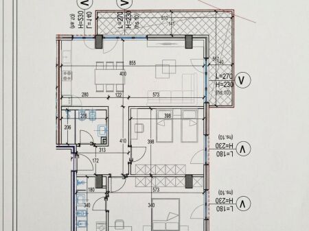 Shitet apartament 2+1+2 tek Rezidenca Kodra e Diellit 2 .
