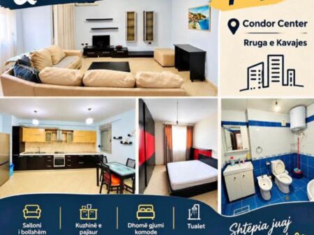 Qera apartament 1+1 Condor Center