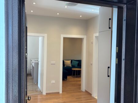 2 bed flat, block Tirana