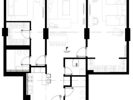 2+1+2 APARTMENT FOR SALE DOWNTOWN ONE ELBASANIT STREET 770.880 EURO FH-98332