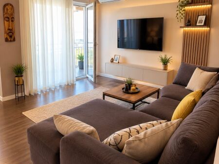 Jepet apartament 2+1 me qera tek Kopshti Botanik prane Kompleks Mateo, Tirane.ID 5791