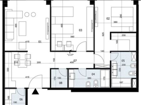 PREMIUM APARTMENT FOR SALE 2+1+2 DOWNTOWN ONE 763.200 EURO FH-98328