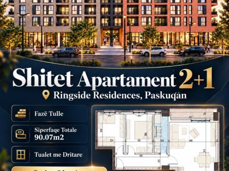 🏡 PREZZO AFFARE – VENDESI APPARTAMENTO 2+1 A PASKUQAN!