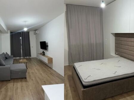 Apartament 1+1 + Ballkoni Mobiluar me Qira – Astir !