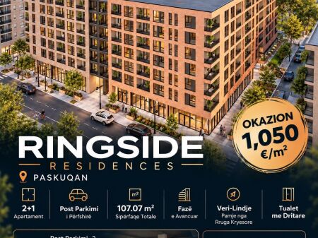 📣 OCCASIONE A RINGSIDE RESIDENCES, PASKUQAN!