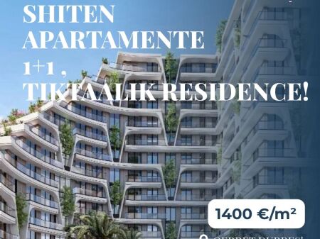 🏢 TIKTAALIK RESIDENCE – APARTAMENTE 1+1 NË SHITJE! 🌊  ✨ Mundësi investimi me çmim konkurrues dhe pagesë me këste!